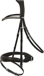 Produktbild von Passier Trense Atlas schwarz anatomisches Kopfstück