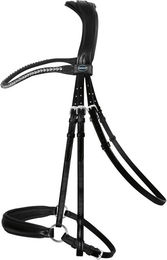 Passier Trense Confidence schwarz hannoversches Reithalfter Vollblut (Cob) – Bild 1 von 3