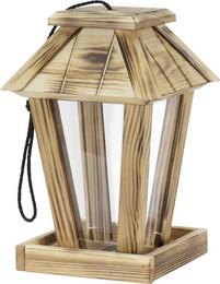Produktbild von Patkar Vogelfutterhaus Kiefernholz mit Futtersilo