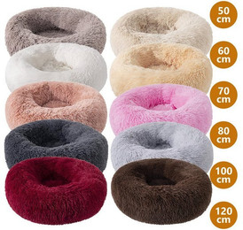 Produktbild von Pätsworld Tierbett Hundebett Katzenbett Flauschig Waschbar Hundekissen