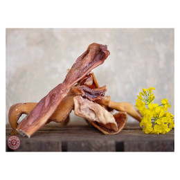 Produktbild von Paul & Paulina Hundesnack Rinderkopfhaut - 500 g