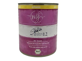 Produktbild von Paul & Paulina Nassfutter Bio-Schwein - 820 g