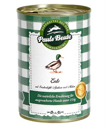 Produktbild von Pauls Beute Hunde Nassfutter Ente - 400 g