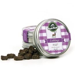 Produktbild von Pauls Beute Hunde Snack Lieblinge Wild - 35 g