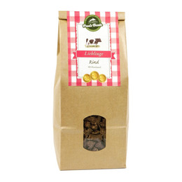 Produktbild von Pauls Beute Hundesnack Lieblinge Rind - 500 g