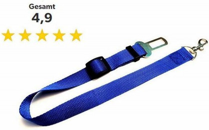 Produktbild von PaulZdrada Hundesicherheitsgurt für Auto verstellbar 46-68 cm