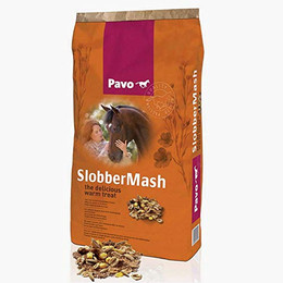 Produktbild von Pavo SlobberMash Senior Pferdefutter mit Leinsamen - 15 kg