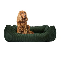 Produktbild von PAW WOW Hundebett ANTON Cord Olivegrün