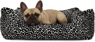 Produktbild von PAW WOW Hundebett LEONIE Beige-Schwarz M