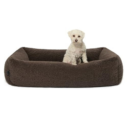 Produktbild von PAW WOW Hundebett SVEN Teddy Braun