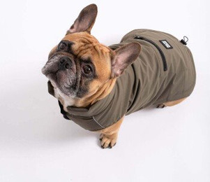 Produktbild von PAW WOW Toni Hundejacke Wintermantel mit Bauchschutz Olive - 1 Stk.