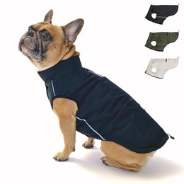 Produktbild von PAW WOW Toni Hundejacke Wintermantel mit Bauchschutz Schwarz S - 1 Stk.