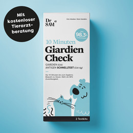 Produktbild von pawcheck Giardien Selbst-Test