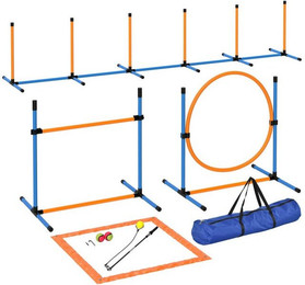 Produktbild von PawHut Agility Set Hunde 7-teilig