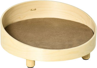 Produktbild von PawHut Erhöhtes Haustierbett mit Kissen Ø59 cm