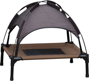 PawHut Erhöhtes Hundebett mit Baldachin – Bild 1 von 9