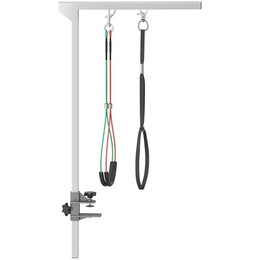 Produktbild von PawHut Haustier Fellpflege Arm klappbar mit Klemme verstellbar Edelstahl