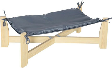 Produktbild von PawHut Haustierbett aus Oxfordstoff und Kiefernholz