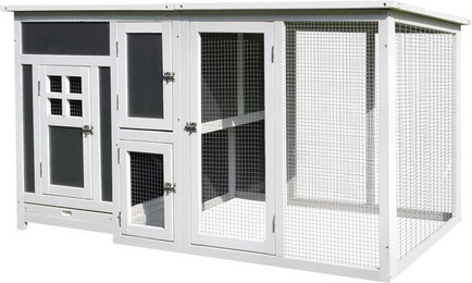 Produktbild von PawHut Hühnerstall für 2-4 Hühner