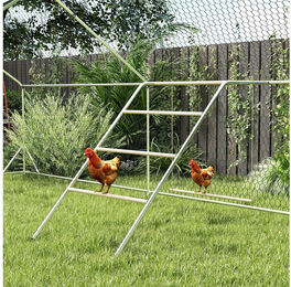 PawHut Hühnerstall Hühner-Spielgerüst, Hühner-Spielgerüst mit Schaukel – Bild 1 von 5