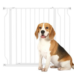 Produktbild von PawHut Hunde Türschutzgitter Treppenschutzgitter 75-95 cm