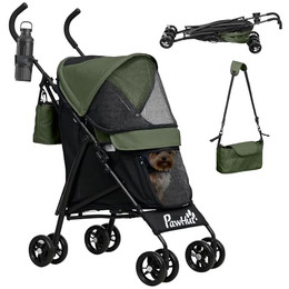 Produktbild von PawHut Hundebuggy für Miniaturhunde