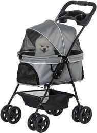 Produktbild von PawHut Hundebuggy mit verstellbarem Dach