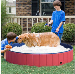 PawHut Hundepool Hundebadewanne, faltbar Badewann, Wasserbecken für Hunde und Katzen, (1-tlg) – Bild 1 von 5