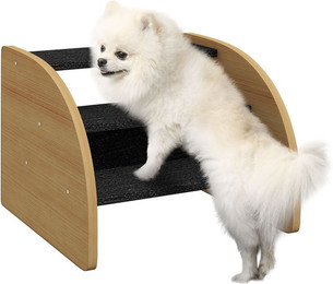 Produktbild von PawHut Hundetreppe 3 Stufen mit Seitenwand für kleine Hunde