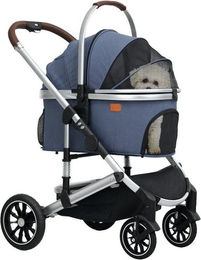 Produktbild von PawHut Hundewagen 3 in 1 klappbar für Hunde und Katzen bis 10 kg