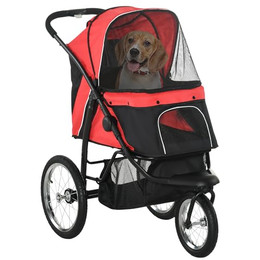 Produktbild von PawHut Hundewagen Hundebuggy klappbar für Hunde & Katzen bis 20 kg