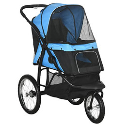 Produktbild von PawHut Hundewagen Hundebuggy klappbar für Hunde & Katzen bis 20 kg - 1 Stk.