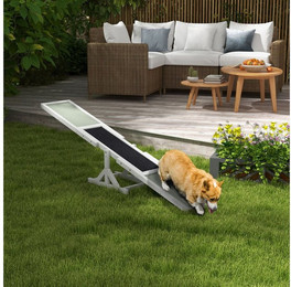 Produktbild von PawHut Hundewippe aus Holz für Hunde bis 30 kg