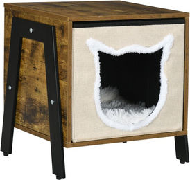Produktbild von PawHut Katzenhaus Katzenhöhle mit Kissen für Katzen bis 5 kg