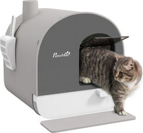 Produktbild von PawHut Katzentoilette mit Deckel und Schaufel