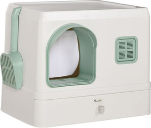 Produktbild von PawHut Katzentoilette mit Schaufel und Schublade