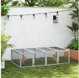 Produktbild von PawHut Kleintierstall Freilaufgehege Freigehege Holz, 181