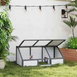 Produktbild von PawHut Kleintierstall Schildkrötenhaus aus Holz, Schildkrötengehege