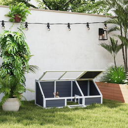 Produktbild von PawHut Kleintierstall Schildkrötenhaus aus Holz, Schildkrötengehege