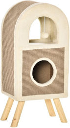 Produktbild von PawHut Kratzbaum Katzenhöhle mit Sisal und Plüsch