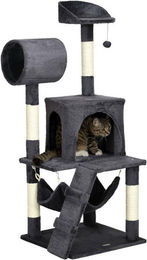 Produktbild von PawHut Kratzbaum mit Katzenhaus und Hängematte
