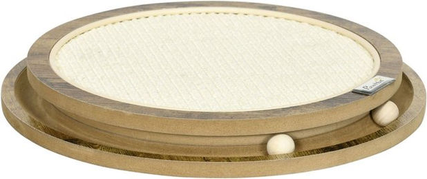 Produktbild von PawHut Kratzbrett mit Ball und Kratzmatte aus Sisal