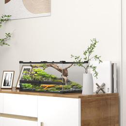 Produktbild von PawHut Terrarium mit Frontbelüftung, ausbruchsicherer Drehverschluss,