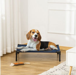 Produktbild von PawHut Tierbett Hundeliege für Outdoor aus Stahl und 600D Oxford-Gewebe