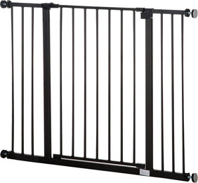 Produktbild von PawHut Türschutzgitter ohne Bohren aus Stahl