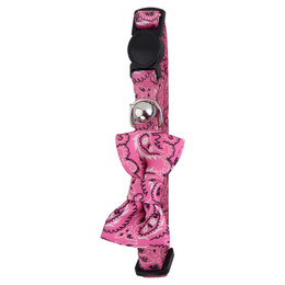 Produktbild von Pawise Hunde-Halsband mit Schleife Rosa