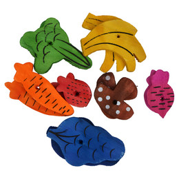 Produktbild von Pawise Nager Play Time Small Pet Obst & Gemüse-Mix - 18 Stk.