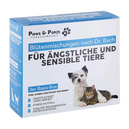 Produktbild von Paws & Patch 3er Basis-Box für ängstliche und sensible Tiere - 3 x 30 g