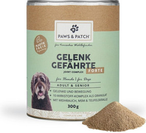 Produktbild von Paws&Patch Gelenk Gefährte FORTE Ergänzungsfuttermittel für Hunde - 3 x 300 g