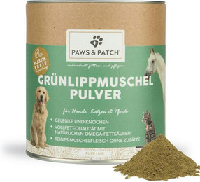 Produktbild von Paws&Patch Grünlippmuschel Pulver - 500 g